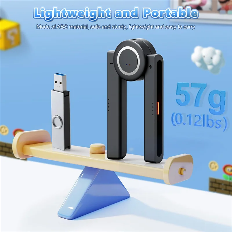 【Last-Chance!】Magnetic Handle Charging Grip For Nintendo Switch 2, 5 Adjustable Rotation Positions For Joycon 2 Controller