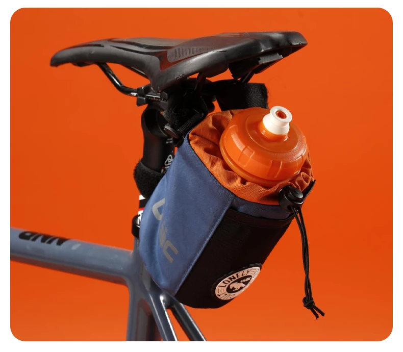 ULAC Fahrrad-Lenkertasche, 1/1,1 l, MTB, Rennrad, Roller, C-HOLD, wasserdichte Vorbautasche, Radfahren, Wasserflaschentasche mit abnehmbarem Streifen – Detail 29