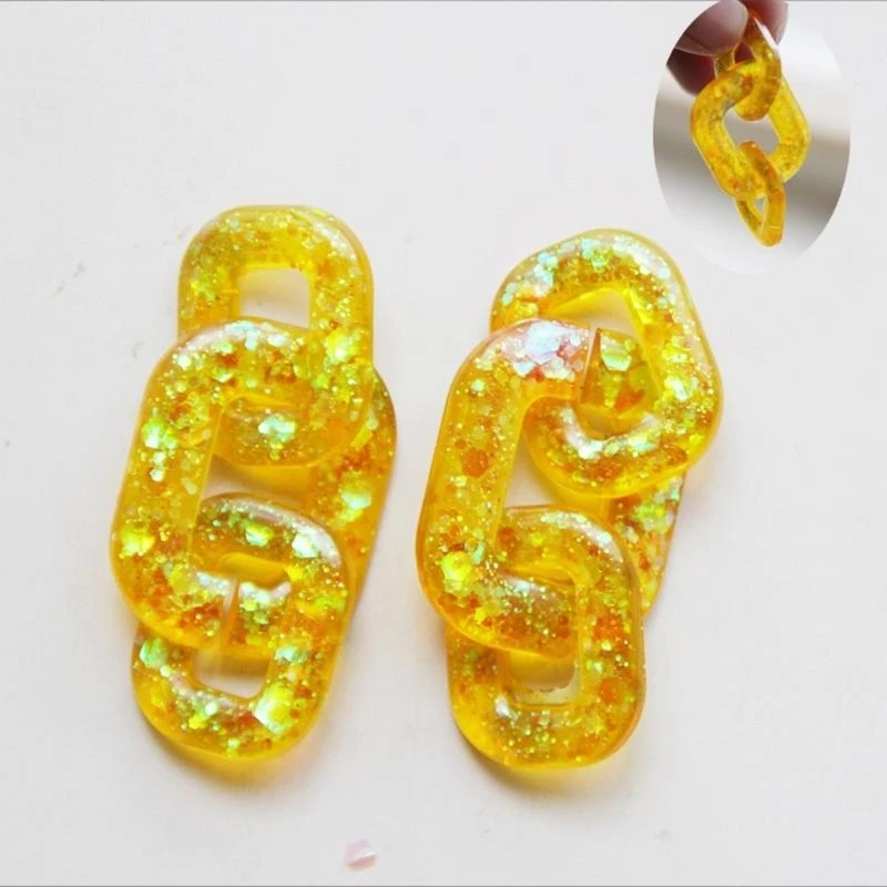 Silicone Moulds Unique Multi Circle Earrings Moulds Keychain Moulds