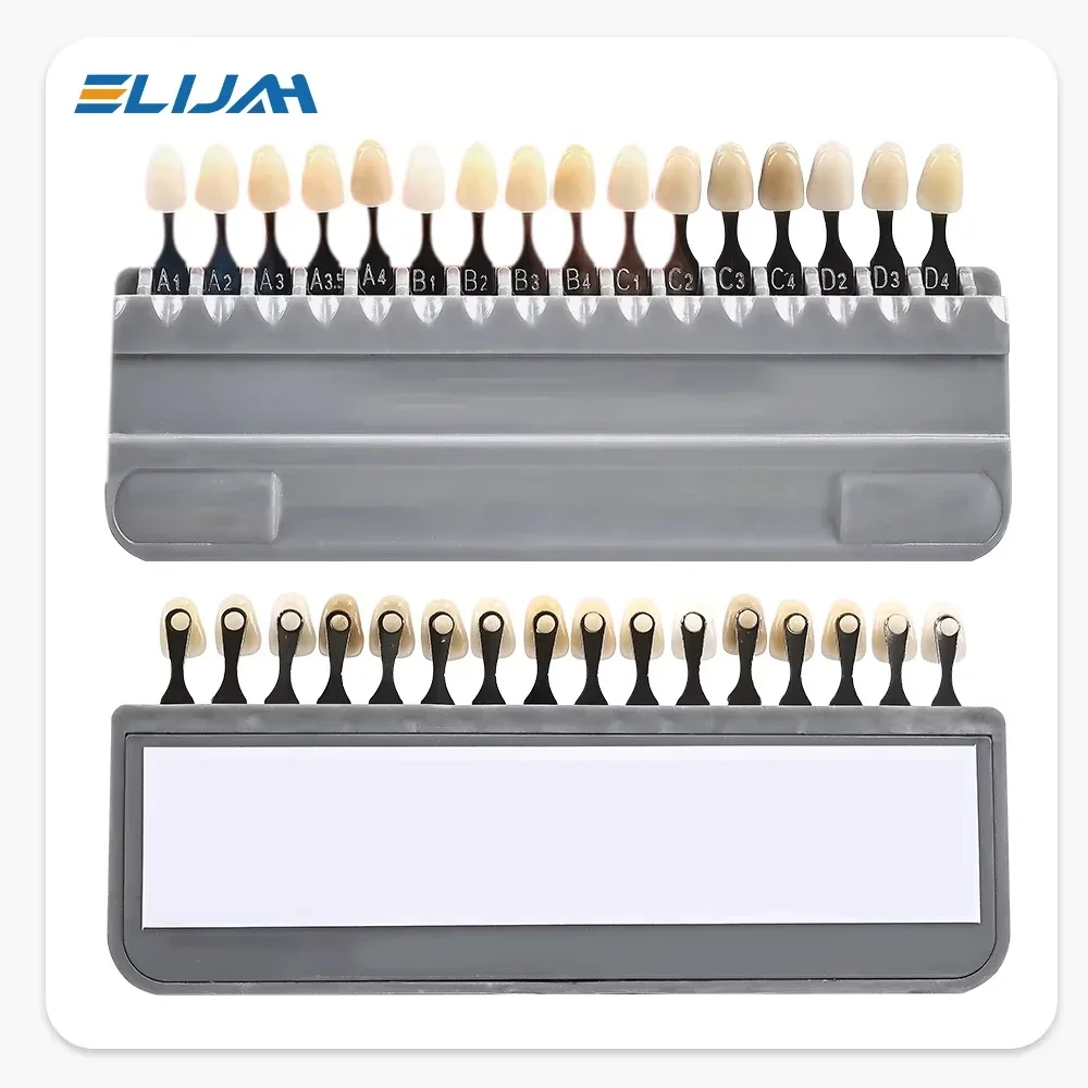 Denspay Vita  Master Dental Lab Bleach Shade Guide 16 Colors Teeth Whitening Comparing Toothguide  Colorimetric Plate Model