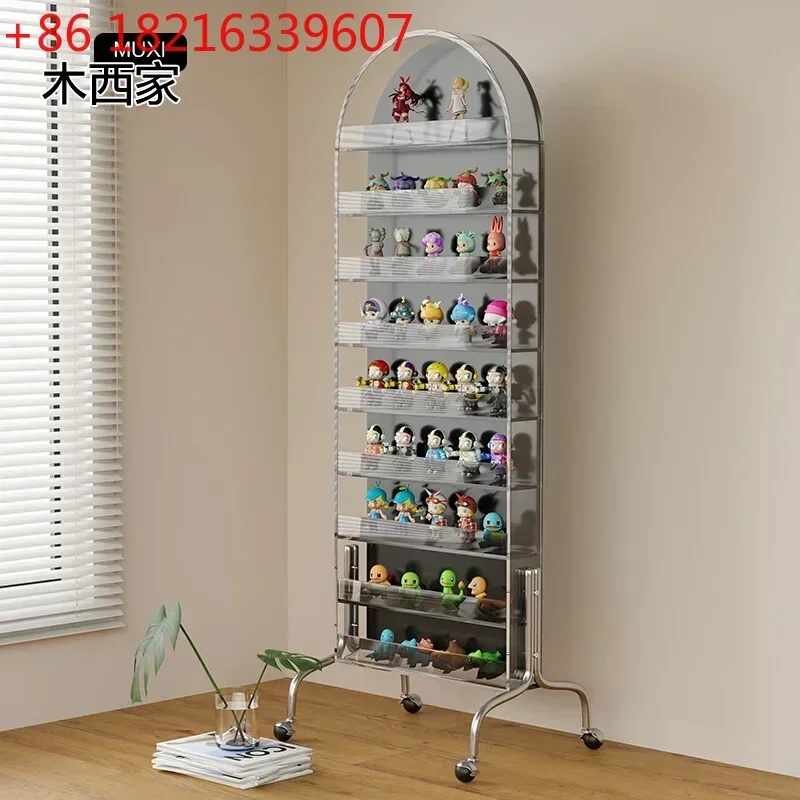 TAO Acrylic Hand-Made Doll Dustproof Multifunctional Full-Length Mirror Cabinet