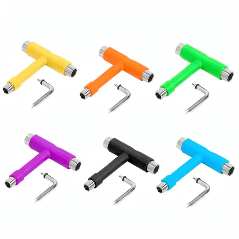 Portable Y Wrench Skateboard Tool All In One Multifunction Kit For Longboard Penny Board Maintenance Repair Accessories Gadget
