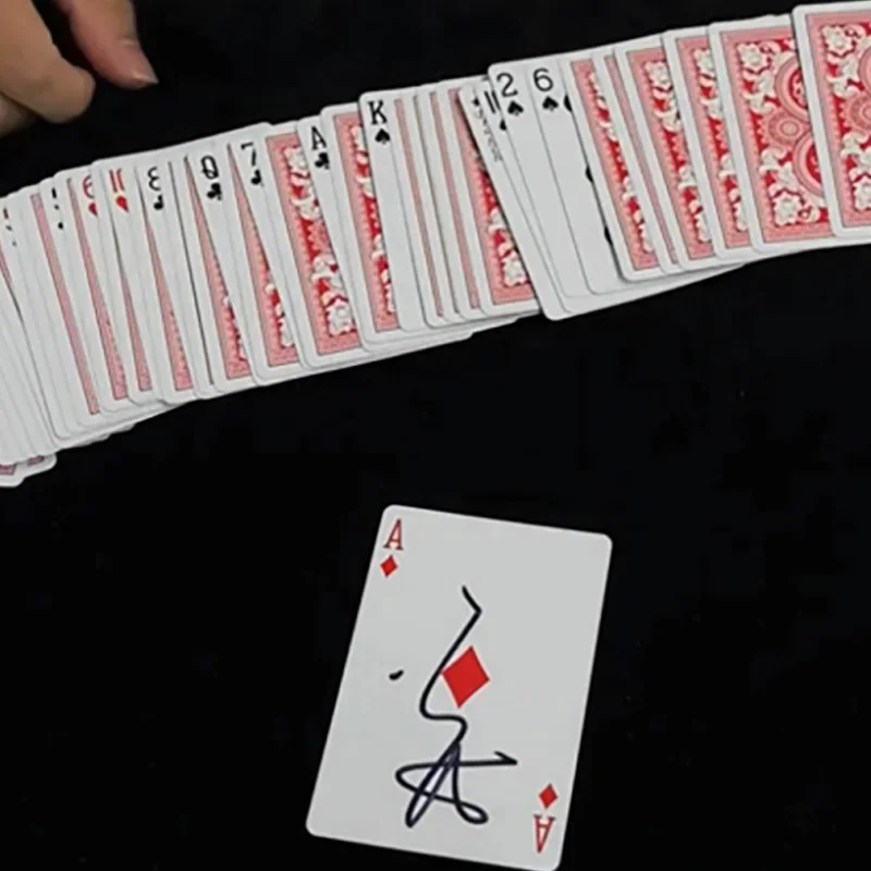 Triumph Deck Empire Keeper Trucchi magici Trova la carta scelta Magia Close Up Illusioni di strada Espedienti Oggetti di scena Commedia Mentalismo