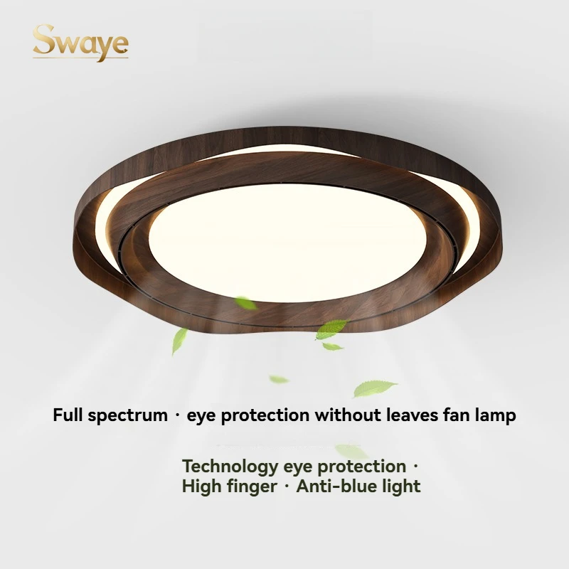 Modern Simplicity LED Ceiling Pendant Lamp Wooden Stylish Art Design Chandeliers Home Decoration Bedroom for Living Dinning Room - view 4