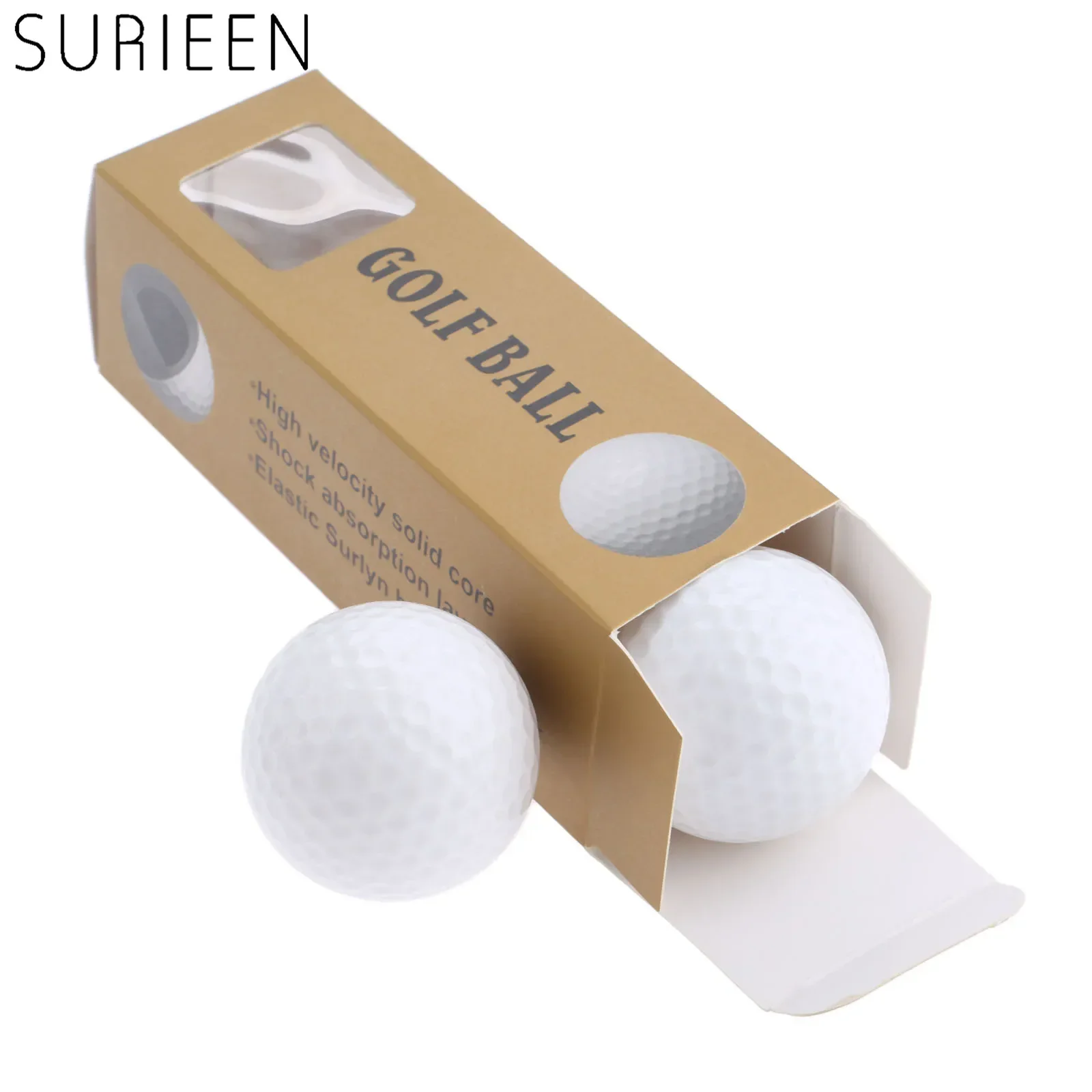 3pcs/Box LED Golf Balls Night Training Constant Shining Two Layer Surlyn Golf Practice Balls 42.6mm(1.67