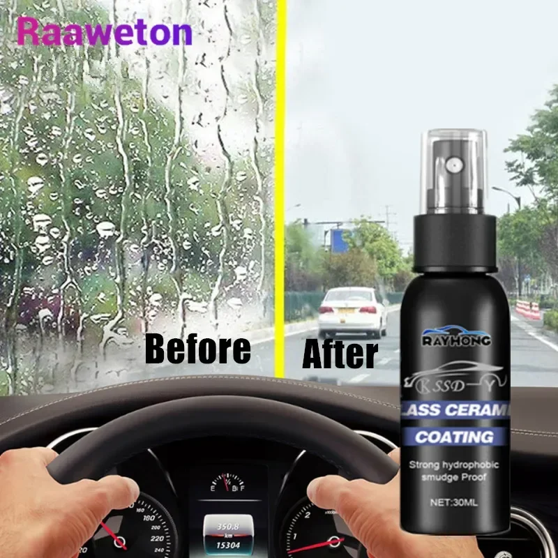 

Ceramic Coating For Auto Paint Crystal Wax Spray Nano Hydrophobic Liquid Polymer Oleophobic Anti Rain Car Care