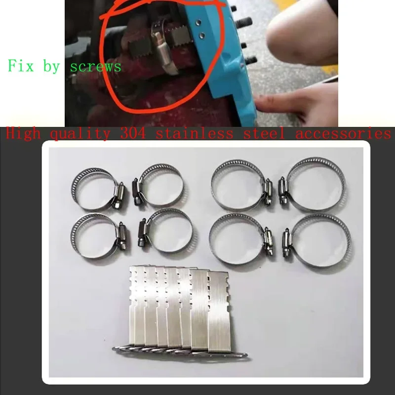 4 Or 2Pcs Melting Resistant Plastic Brake Caliper Cover Fixing By Screw For BMW Audi Mercedes Benz VW Car Accessories view 5