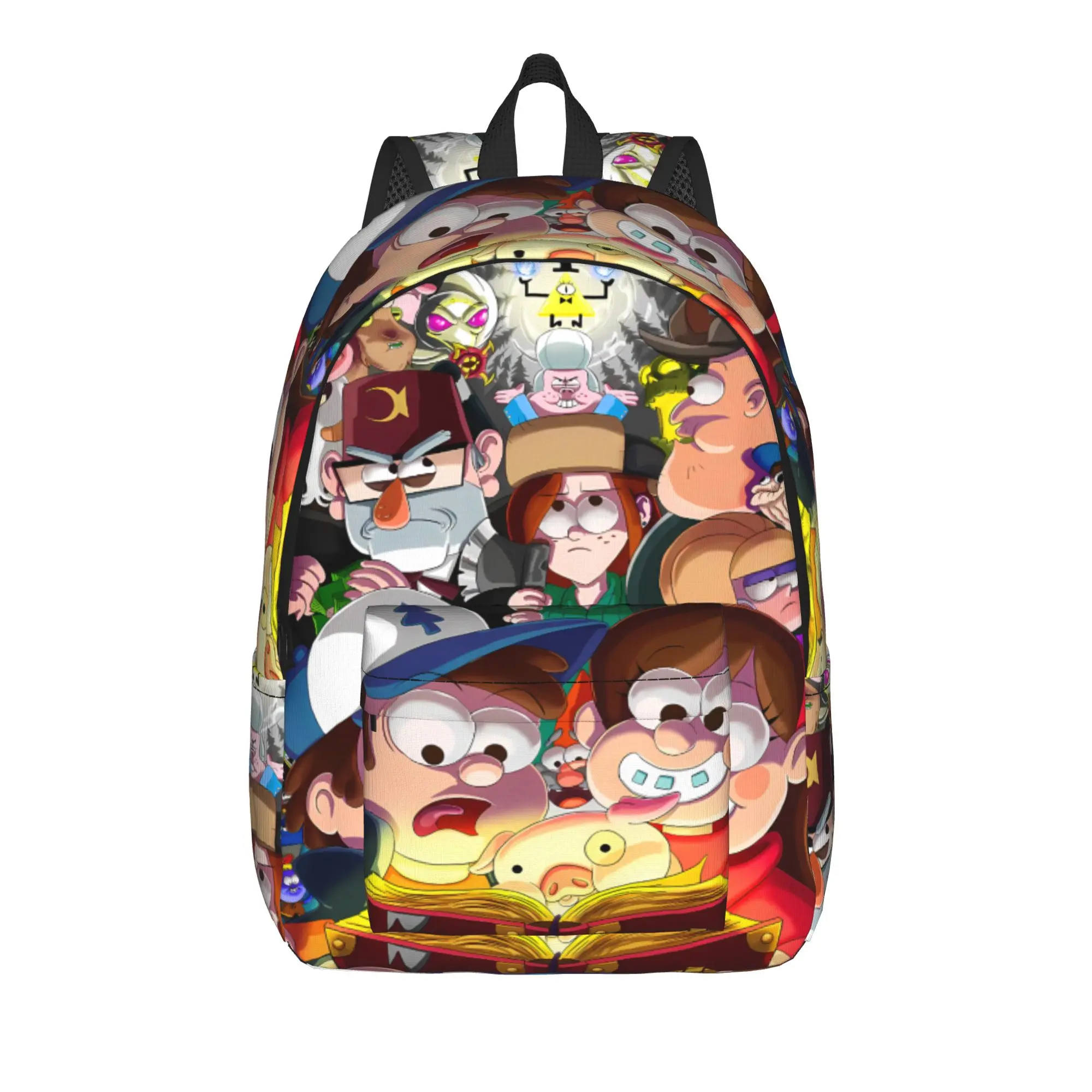Backpack Gravitys Anime Falls Boy Girl Polyester Outdoor Style Backpacks Soft Pretty High School Bags Rucksack