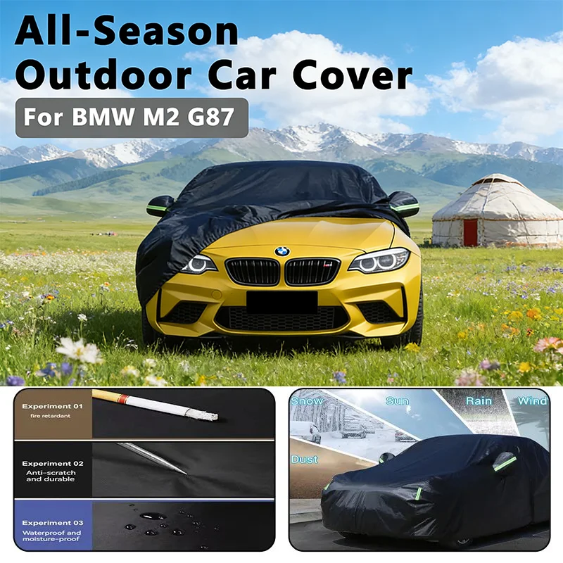 

Car covers for BMW M2 G87 Outdoor Protection Full Car Covers Snow Cover Sunshade Waterproof Dustproof Exterior