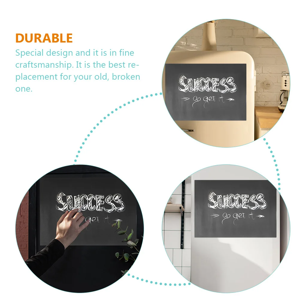 سبورة مغناطيسية متعددة الوظائف للثلاجة، تصميم مقاوم للخدش، يدعم قائمة المهام والمخطط اليومي والحدث #6