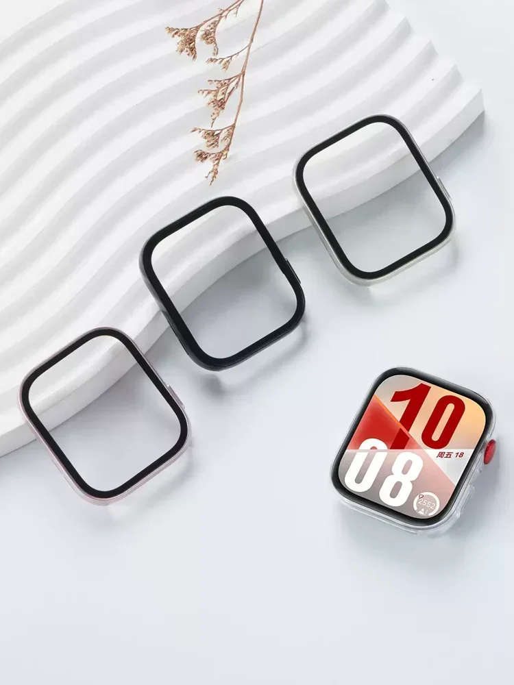 Custodia in vetro temperato per Huawei Watch Fit 4 Accessori Protezione per schermo a copertura totale Custodia rigida per paraurti per PC per Huawei Fit 4