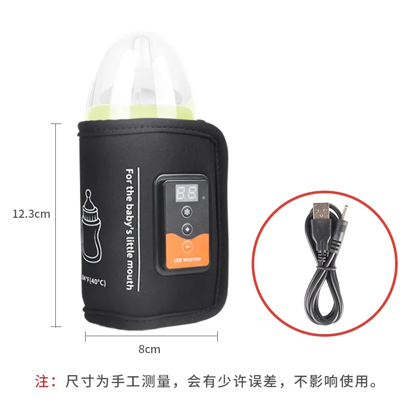 Usb Milk Water Warmer Travel Stroller Insulated Bag Baby Nursing Bottle Heater Bottle Warmer Baby Heating Baby Bottle