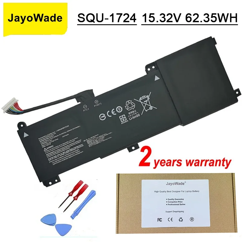 SQU-1724 SQU-1723 Laptop Battery For GIGABYTE AORUS 15-XA 15-WA 15-W9 15-SA 15-X9 For GIGABYTE THUNDEROBOT 911 Quanta Batteries