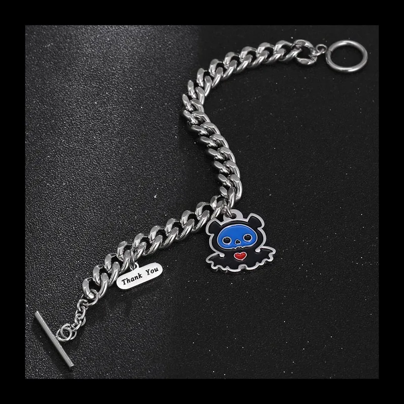 Fashion Devil Bracelet Female Niche Design Personalized Jewelry Street Trendy Men Titanium Steel