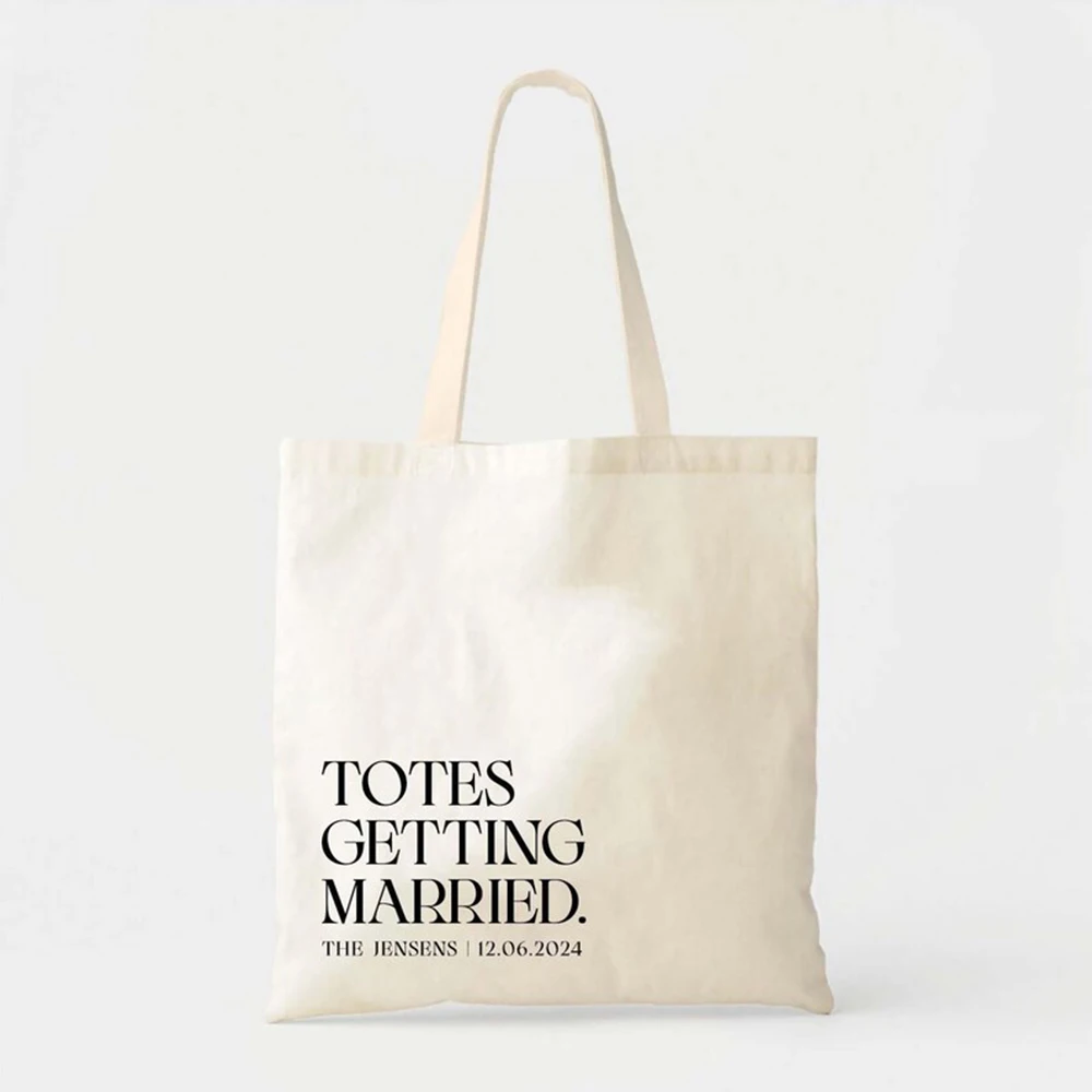 

Custom Name Bride Canvas Tote Bag Practical Multi Functional Bride Beach Bag Bridal Shower Wedding Travel Shoulder Handbag