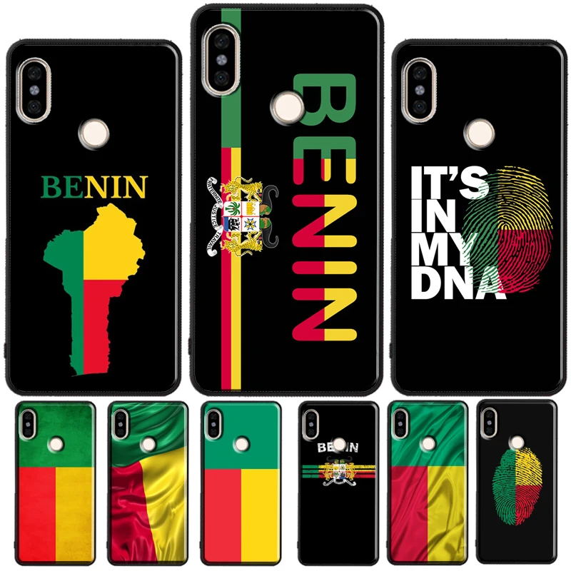 Benin Flag For Redmi Note 11 Pro Phone Case For Redmi Note 10 Pro 7 8 9 Pro 10S 9S Redmi 10 9A 9T 9C