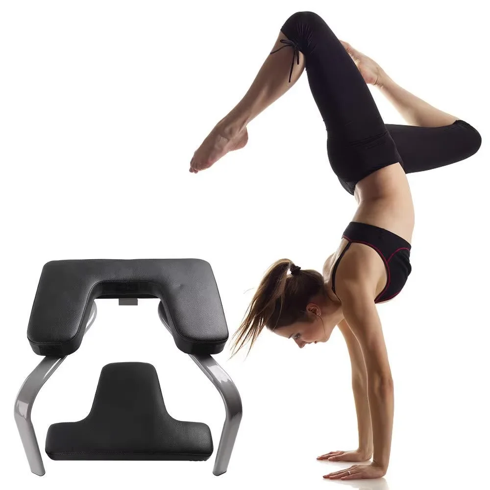 Multi-function Yoga Assisted Inverted Stool Get Fit Yoga Upside Down Chair Workout Headstand Yoga Assisted Inverted Stool