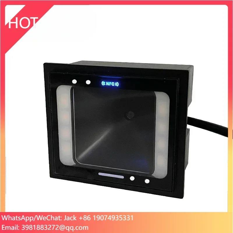 

China Manufacturer Embedded Nfc Card Scanner Wiegand Waterproof Fixed Barcode Readers for Access Control