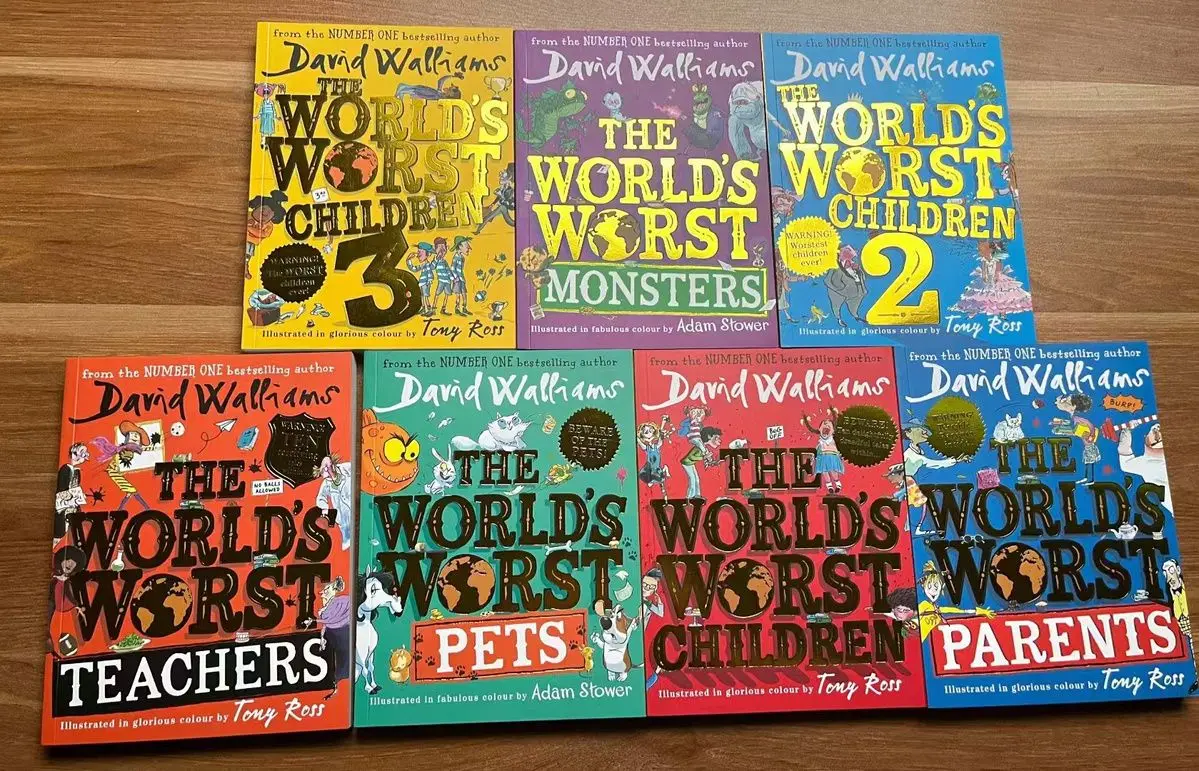 

New store special offer The World'S Worst Children David Williams humorous novel illustrated edition 7 volumes