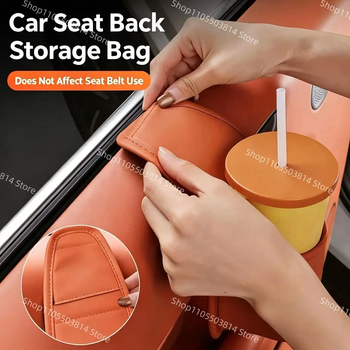 For Bentley Bentayga Continenta Car Door Hanging Storage Box Glass Gap Storage Bag Cup Holder Water Bottle Organizer Accessories