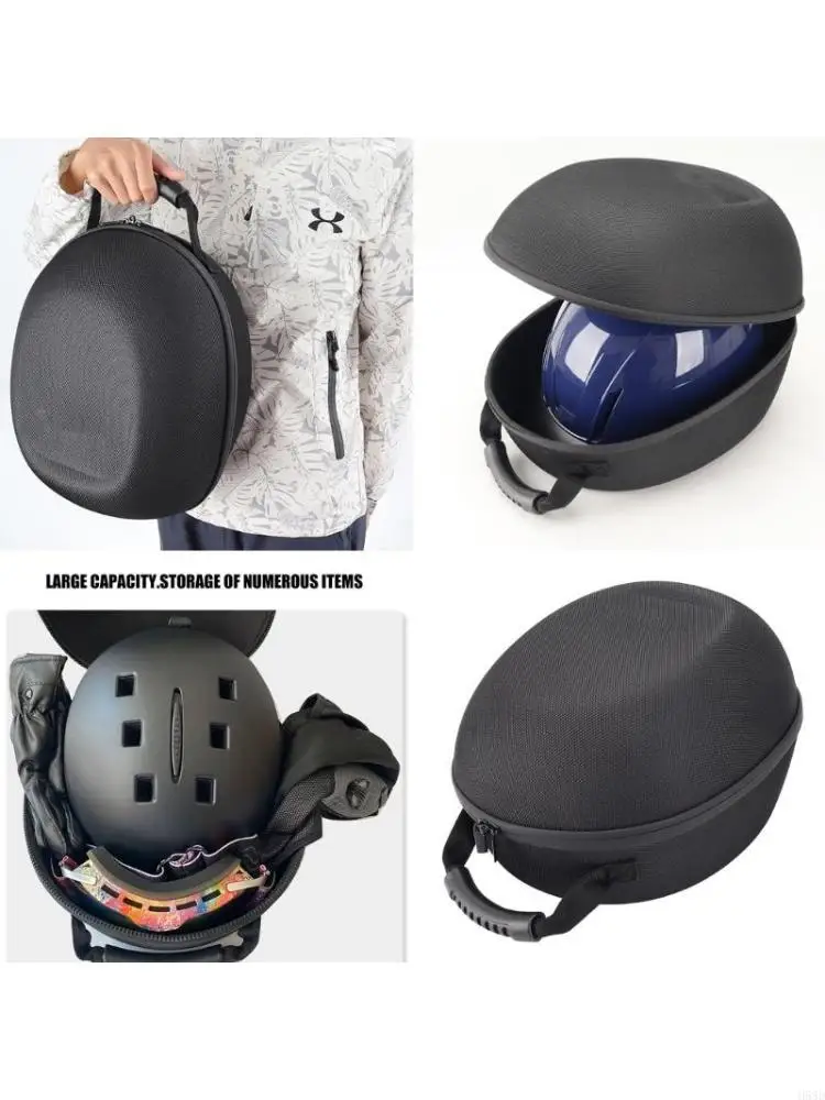 Helmets Storage Bag Helmets Case Dustproof Helmets Bag with Handle for Cycling 