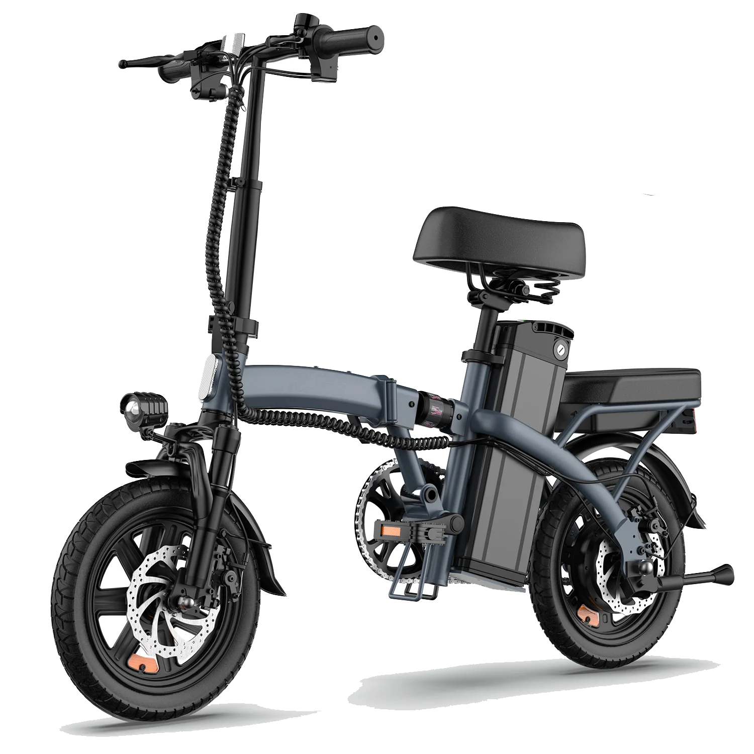 AliExpress URLIFE F1L adult Electric bike 250W 48V 7.5Ah battery Foldable E-Bike,14-inch All-terrain fat tire E-Mountain bike