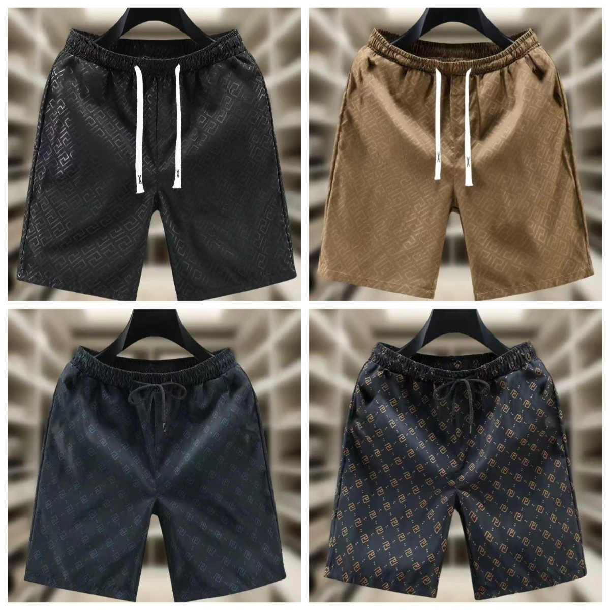 

Men's Quick Dry Summer Shorts, American Trend, Luxury, Comfortable, Casual, Breathable, Streetwear Y2K, New Collection 2025 Moto