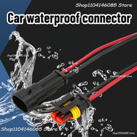 10PCS 2 Pin Way Electrical Wire Connector,  Plug Socket, Quick Disconnect Wire Connectors for Car,Truck Electric Cable Connector