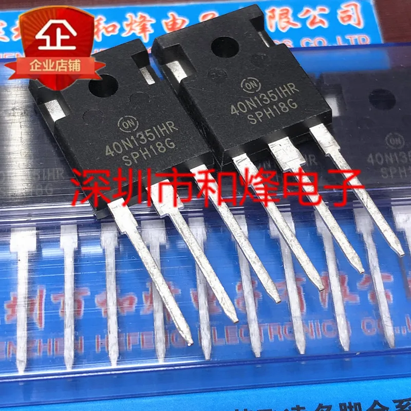 Free shipping   40N135IHR NGTB40N135IHRWG TO-247 1350V 40A     10PCS