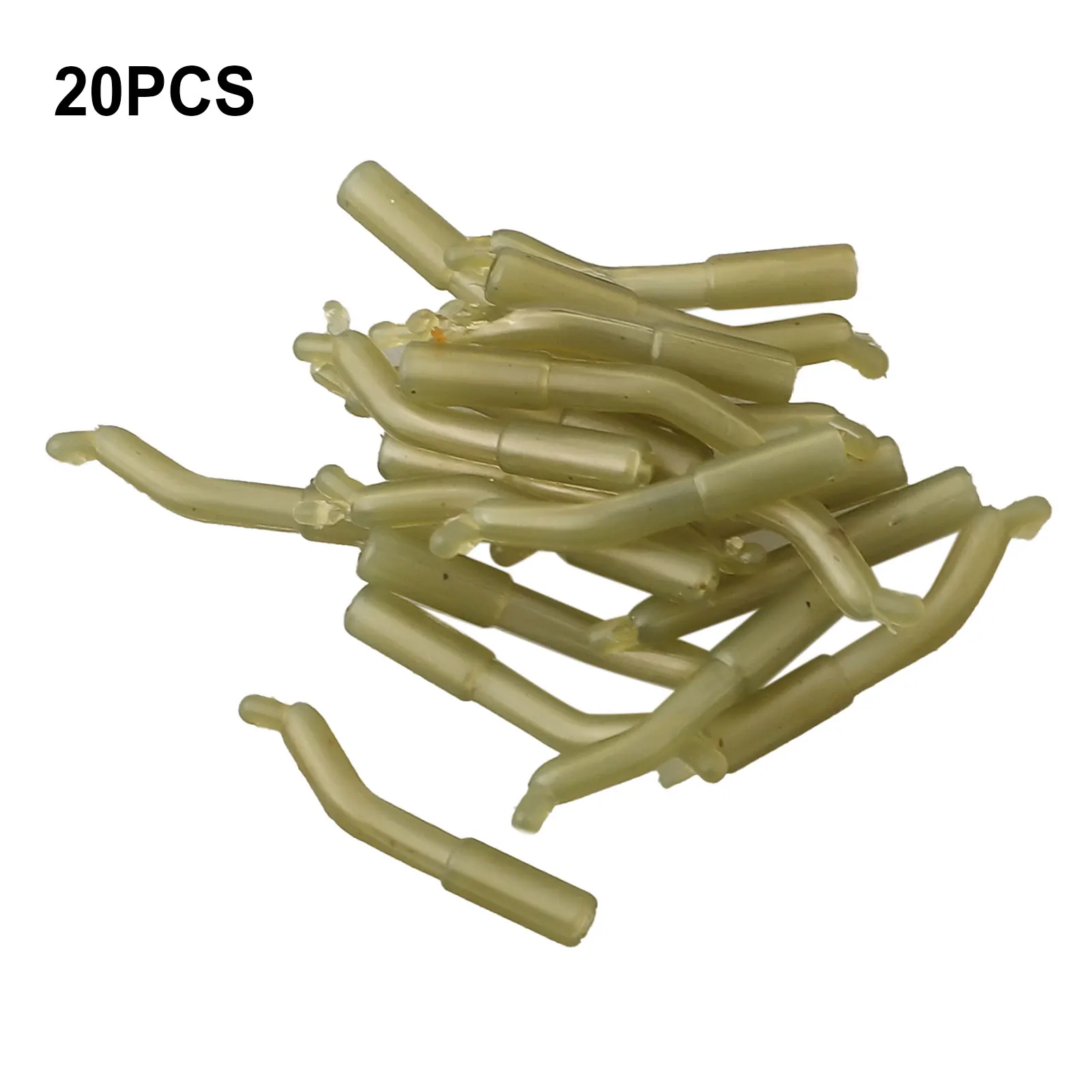 Fishing Gear Silicone Hook Line Aligners for Terminal Tackle with Anti Sleeves 20/30/50pcs for Enhanced Rigging