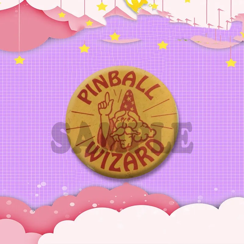 Niedliche Lisa Girl Interrupted Emaille-Pins mit lustigem Spruch „Out of My Mind“, handgefertigte Snap-in-Broschen für Kleidung, Taschen und Accessoires – Detail 8