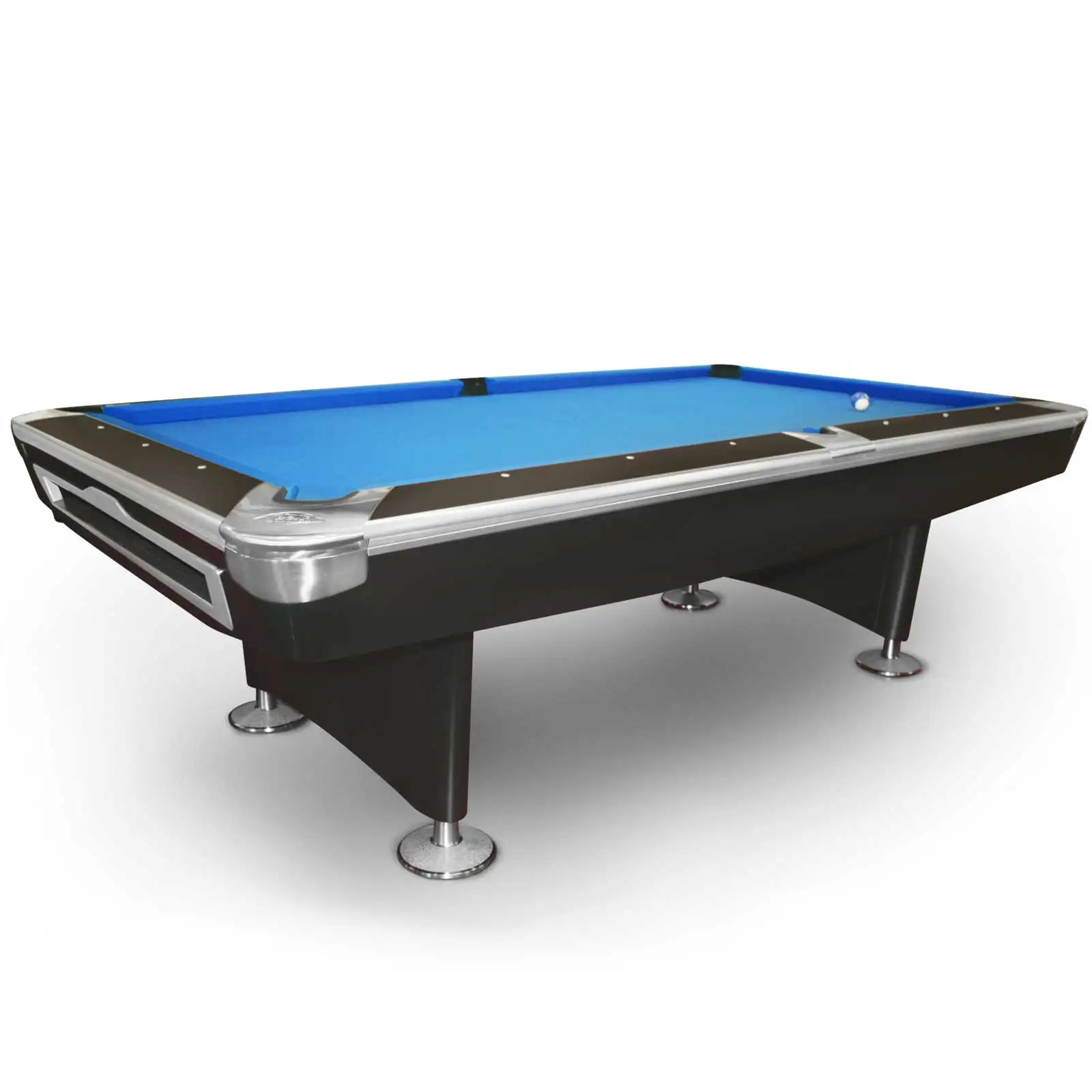 2026 Wholesale 8ft American Style Pool Table with Ball Return System and Rubber Cushion for Professional Usepromote sales