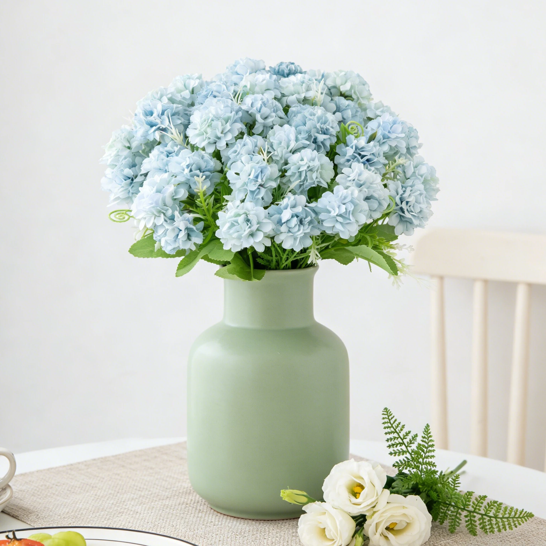 Seiden-Hortensien Künstliche Blumen für Zuhause, Vase, Tisch, DIY-Geschenke, Festival-Party-Kranz, Zubehör, Hochzeit, Brautstrauß, Dekoration