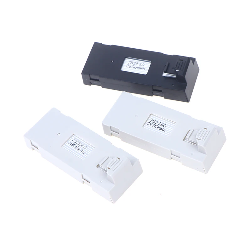 Bateria litowa 3.7V 1800mAh 2600mAh RC Drone o duลผej pojemnoลci do wymiany baterii litowej E88/E99/E525 Mini Drone