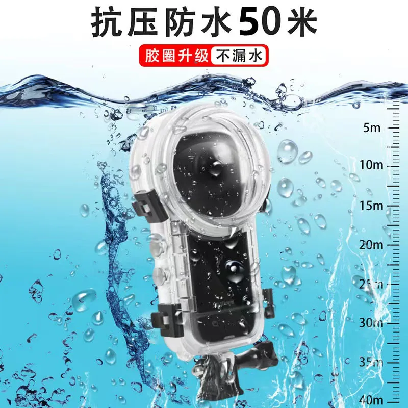 For Insta360 X4 Waterproof Case Accessories Sports Action Video Cameras Accessories