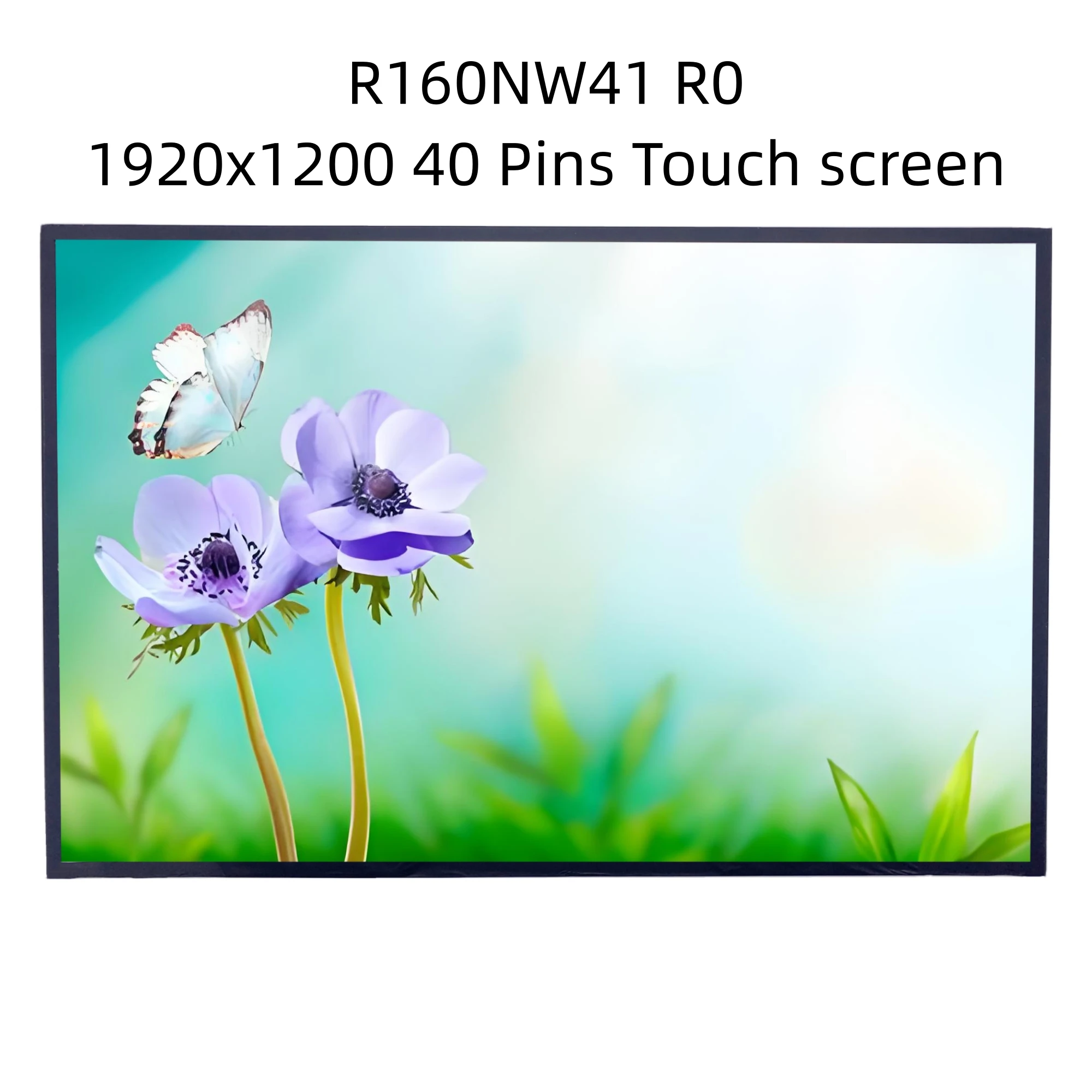 R160NW41 R0 16 Inch 16:10 Matrix LCD Screen LED Display Panel Replacement 1920x1200 40 Pins