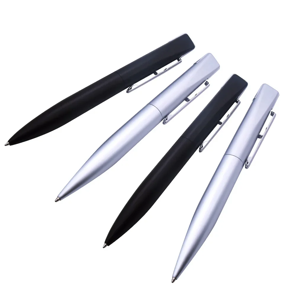 Capacitor ball pen style usb flash drive 64gb 32gb chiavetta usb 16gb metal usb 2.0 pendrive custom logo business gift  gadget