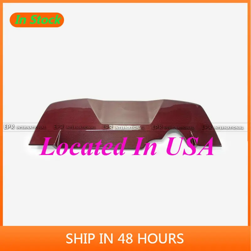 

JDM Rear Under Diffuser Lip Kits For Mitsubishi Evolution EVO 9 Red Carbon Fiber