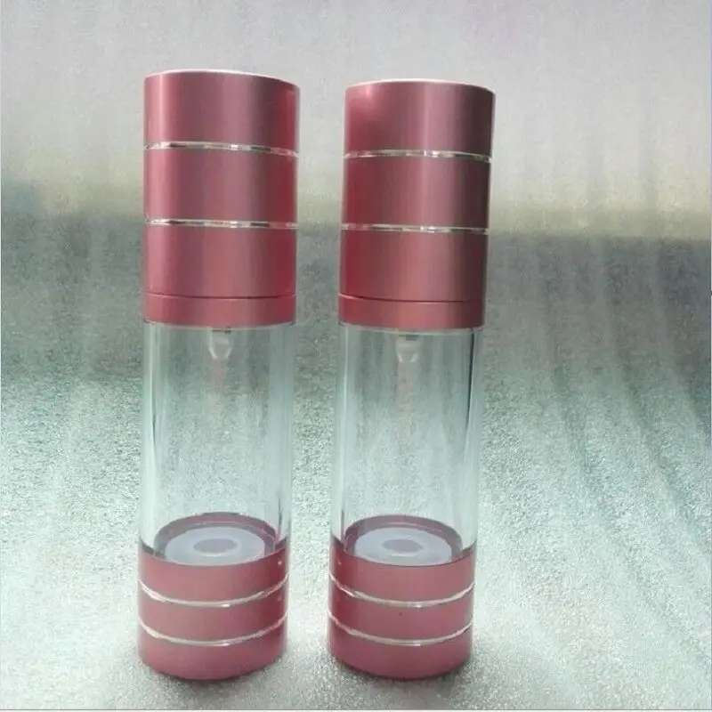 30ML pink airless bottle for lotion/emulsion/serum/liquid foundation/whitening essence/recovery skin care cosmetic packing