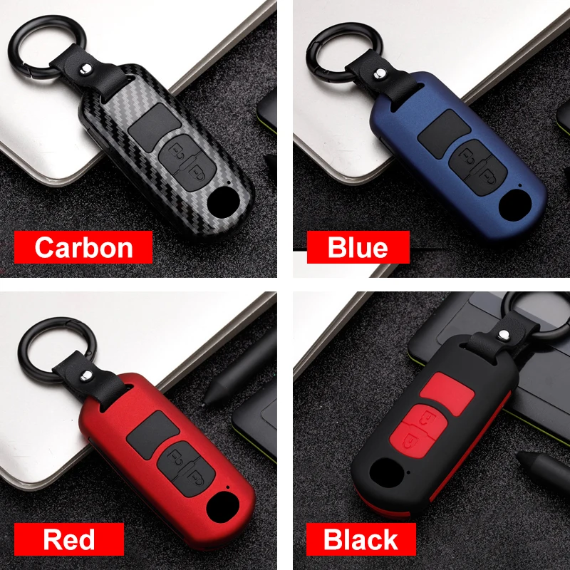 ABS Silicone Car Remote Key Cover Case for Mazda 3 6 BL BM GJ Atenza Axela CX-5 CX5 KE KF CX3 CX7 CX9 MX5 2010-2017 Accessories