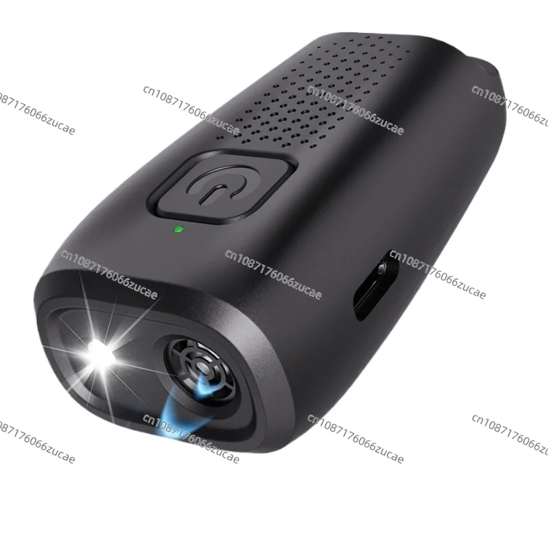 Portable Mini Ultrasonic Dog Repellent Outdoor with Light Anti-dog Bite Training Dog Anti-Barking Device Night Use