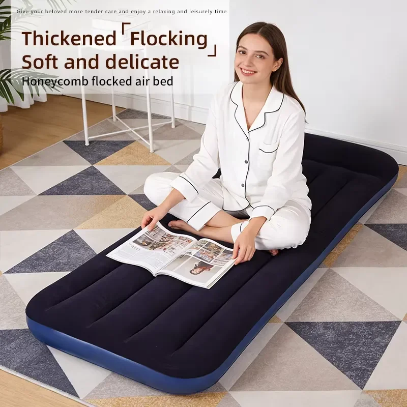 Recommended Products Portable Convertible Inflatable Bed air Mattress with Pillow Camping Inflatable air Sofa Bed Living Room