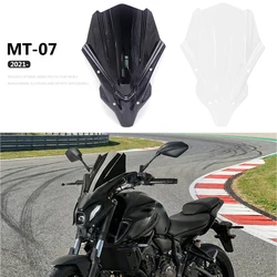 New For Yamaha MT-07 2021- MT07 MT 07 mt07 Motorcycle Accessories Windscreen Windshield Deflector Protector Wind Screen