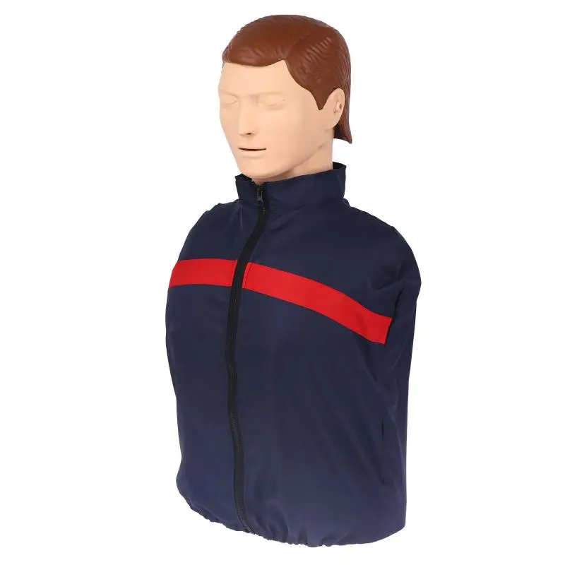 Half Body Adult CPR Training Manikin Professional Nursing Training Mannequin First Aid Training Model Teaching Dummy
