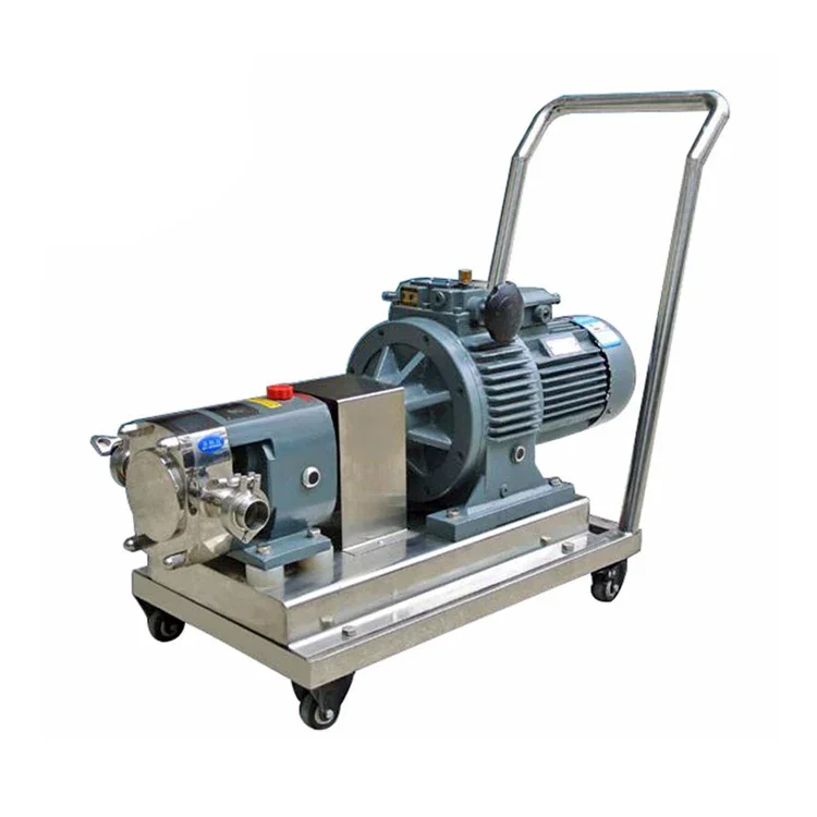 

1.5Kw Stainless Steel Sanitary Lobe Pump with 280RPM Fixed Speed Rotor for Irrigation Agriculture Screw Impeller 5HP Horsepower