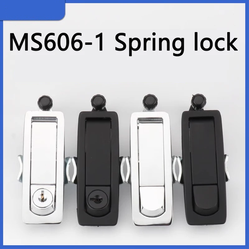MS606-1-2 power distribution switch cabinet lock, pressure rebound lock, industrial lock, metal box equipment lock