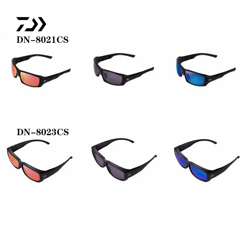 

DAIWA New DN-8021CS Outer cover typ 8023CS PC Polarized Sun Lens Polarization Polarization 99% Glasses FashionSunglasses