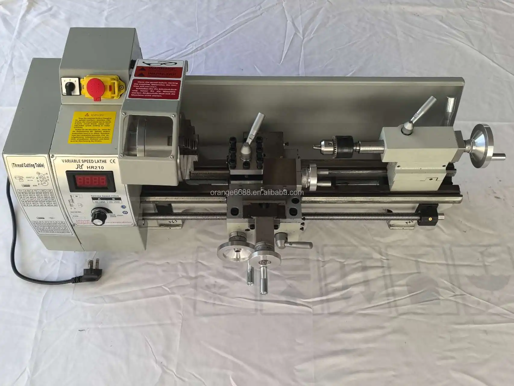 ماكينة مخرطة معدنية صغيرة 750 وات ماكينة مخرطة يدوية