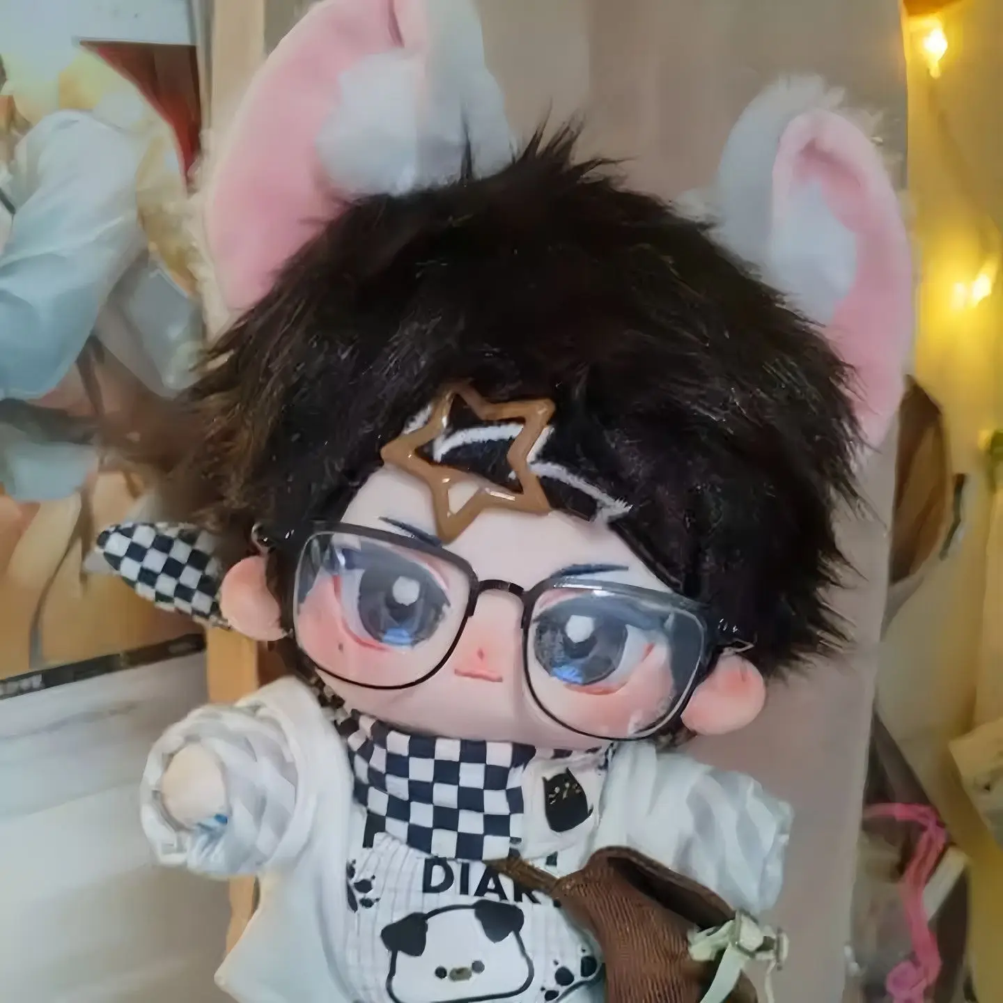 An Qingyu 20cm Cotton Dress Up Doll COS Fiction I Learn To Slay Gods In A Mental Hospital‌ Kids Adult's Student's DIY Gift Toys
