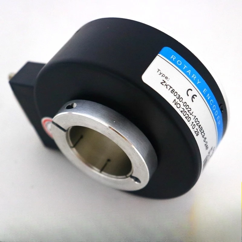 Parts for Hollow Shaft Encoder 8030 Photoelectric Rotary ZKT8020 Inner Diameter 25 28 32 Customizable Elevator Encoder